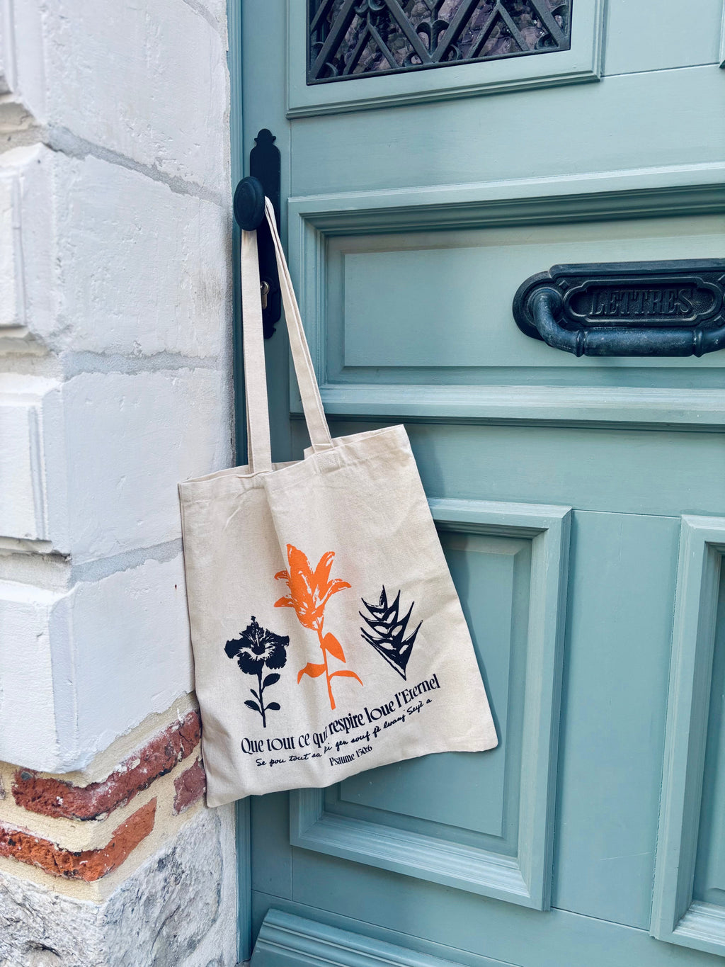 Tote bag Psaume 150:6 Scriptur