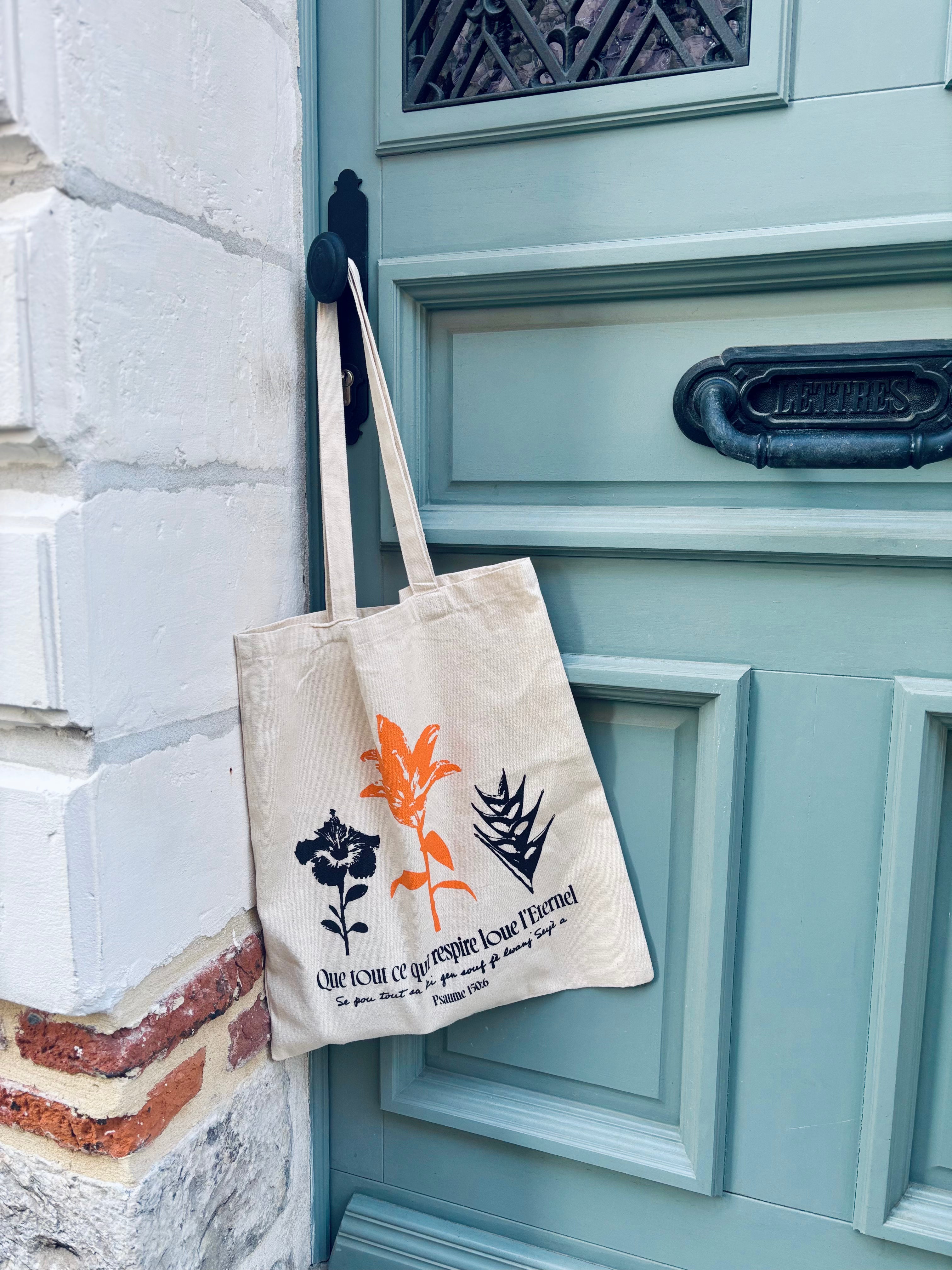Tote bag Psaume 150:6 Scriptur