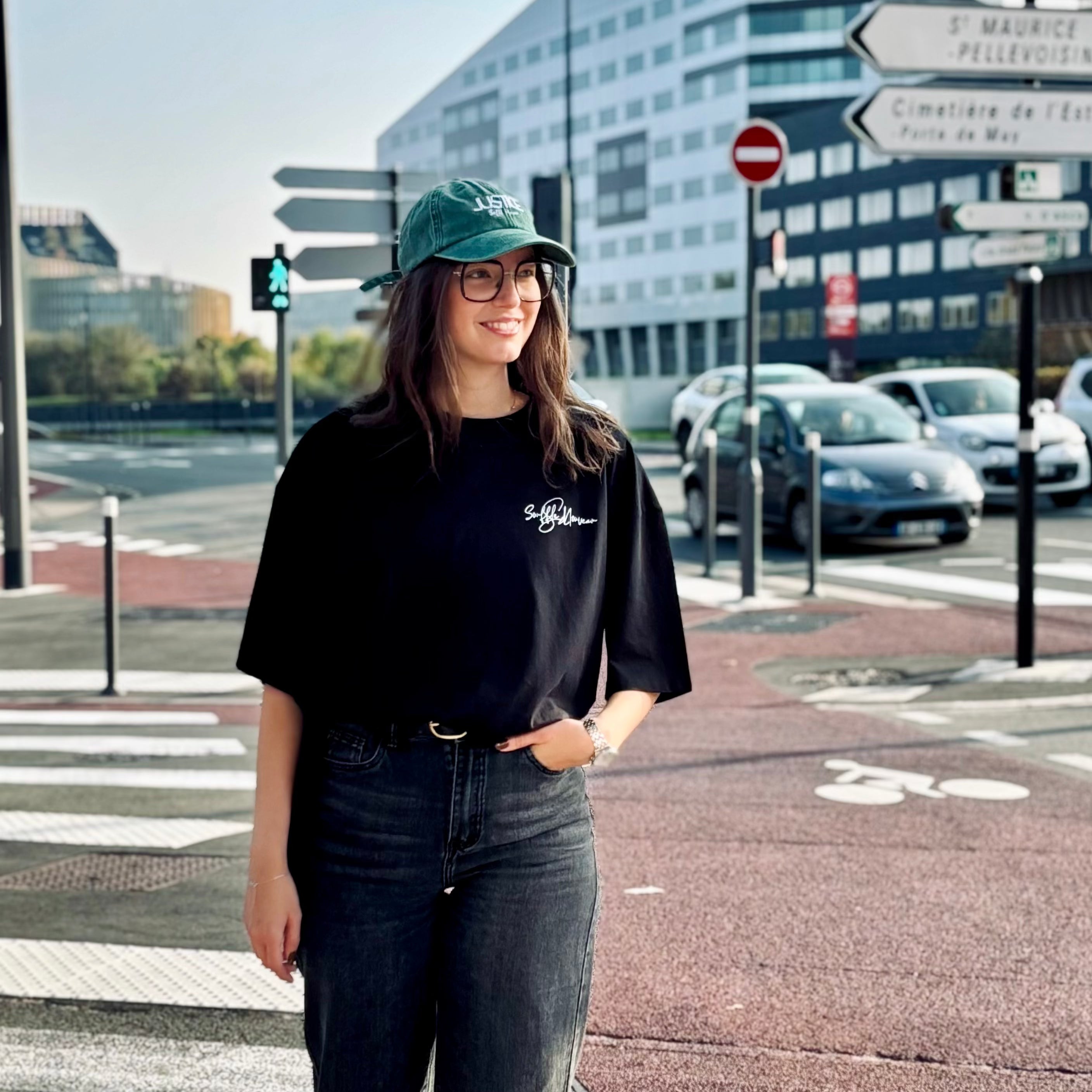 ⚖️ Tee-shirt oversize - Souffle Nouveau Scriptur