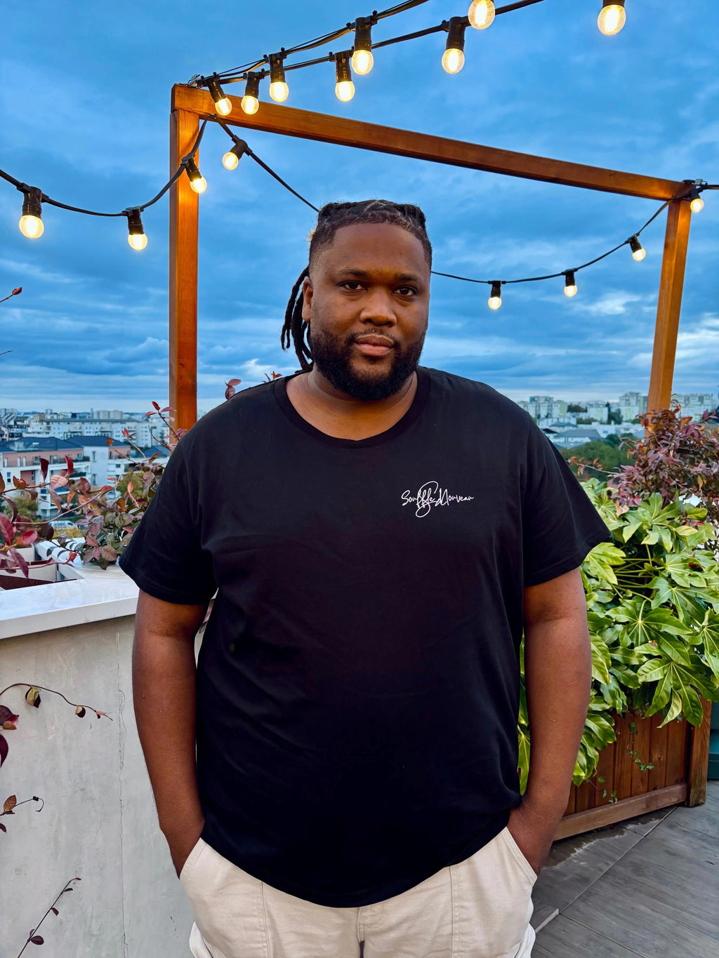 ⚖️ Tee-shirt oversize - Souffle Nouveau Scriptur