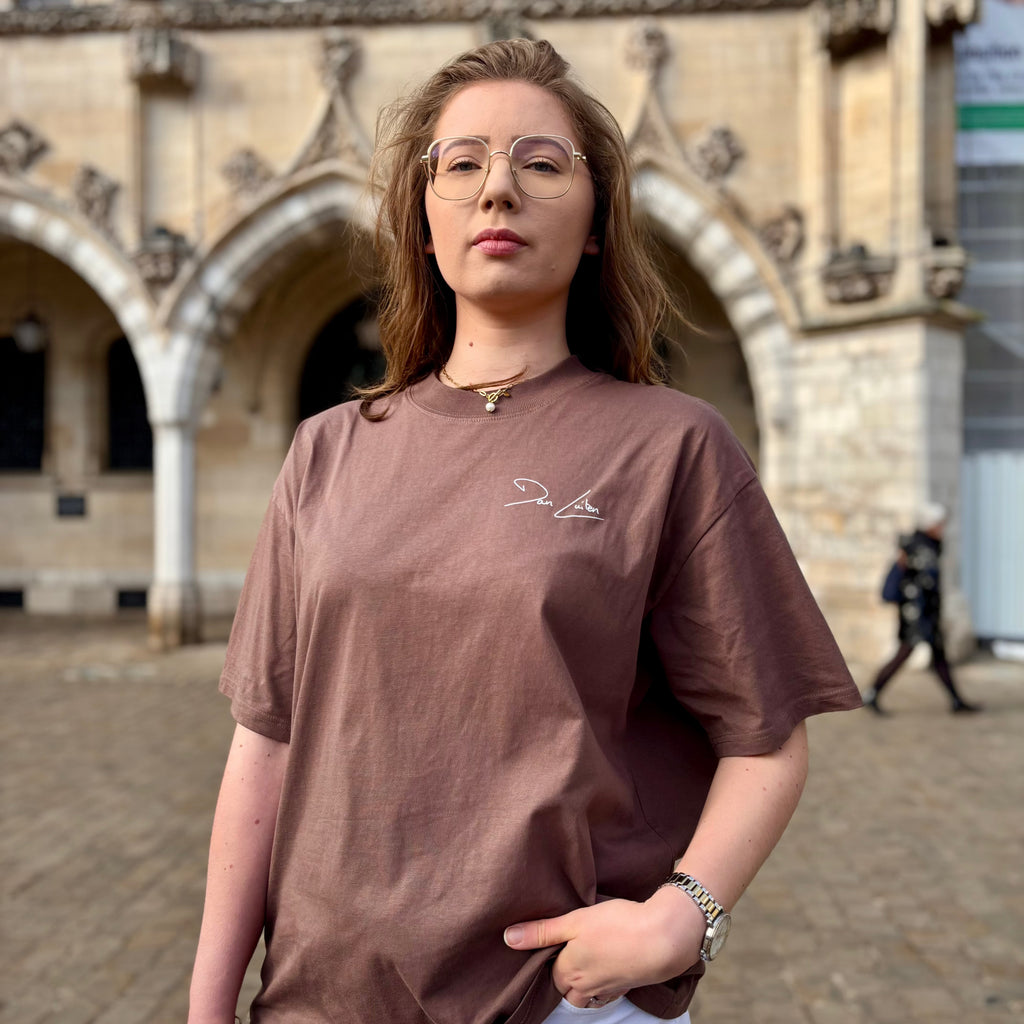 🤍 Tee-shirt oversize - Dan Luiten Scriptur