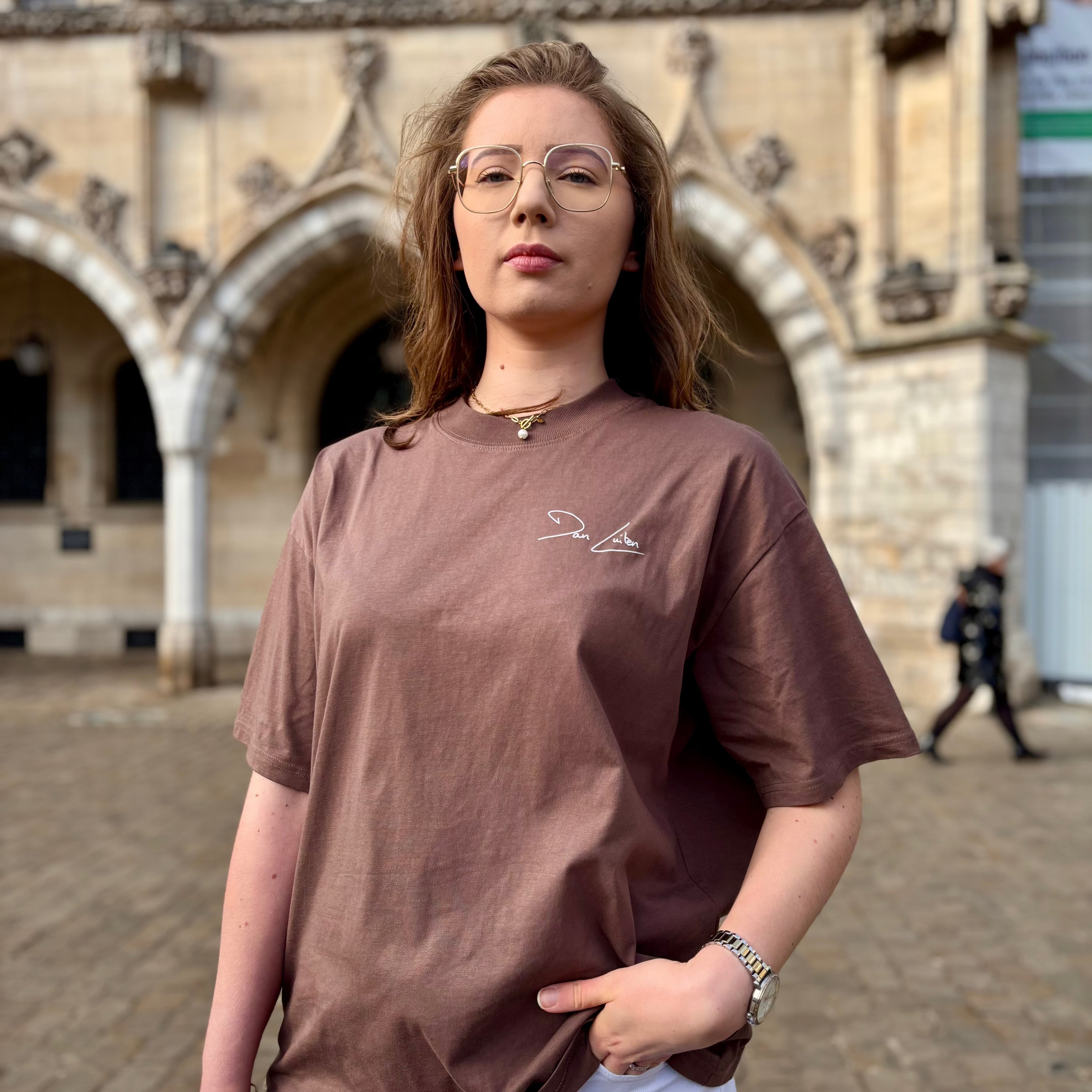 🤍 Tee-shirt oversize - Dan Luiten Scriptur